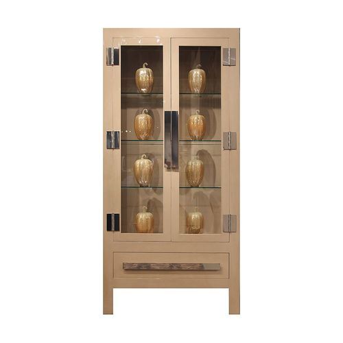 Vitrina armário contemporânea - M 2108 - GUADARTE - de piso / metálica / em vidro