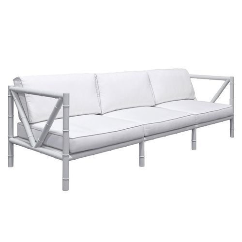 Sofá contemporâneo - H-30335 - GUADARTE - para ambiente externo / em tecido / em espuma