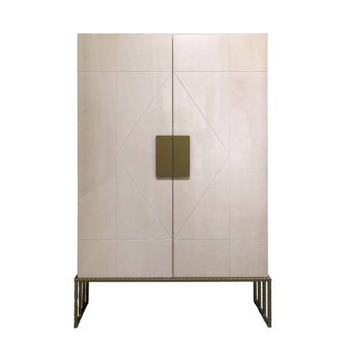 Buffet aparador contemporâneo - M 20175 - GUADARTE - em madeira laqueada / metálico / em mármore