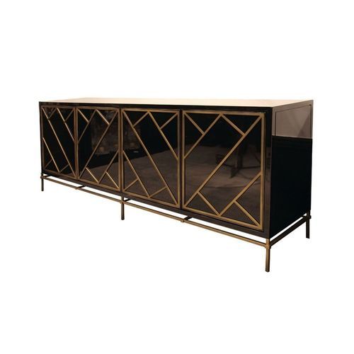 Buffet aparador contemporâneo - M 20170 - GUADARTE - em madeira / metálico / sob medida