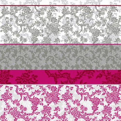 Tecido para estofados - MARIE ANTOINETTE - Olivier Thévenon Selection - para cortinas / listrado / com padrão floral