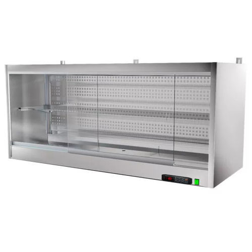 Vitrina refrigerada tipo balcão - Venere - Moving Glass & Metal Design - para açougue / em aço inoxidável / com portas de correr