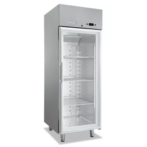 Armário refrigerado positivo - AGP 700 TA PV SOFTLINE - Marecos - para produtos alimentares / prateado