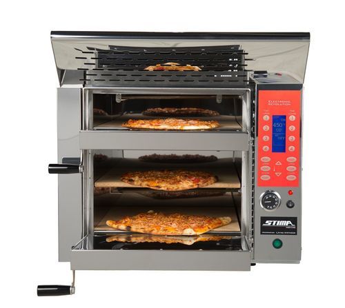Forno de pizza profissional - VP3 REVOLUTION - S.T.I.M.A. S.R.L. - elétrico / de convecção / de instalação livre