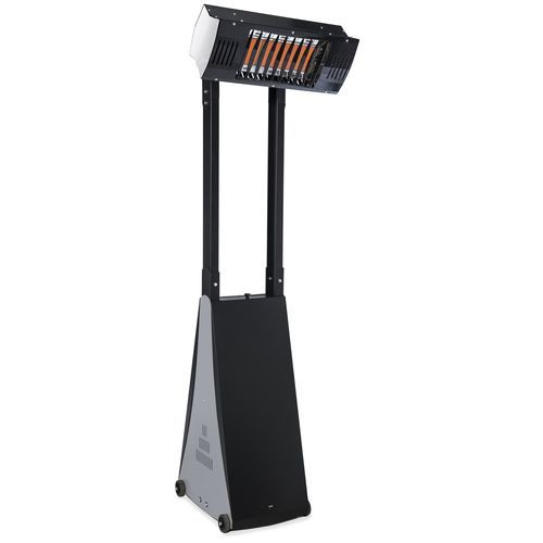 Aquecedor de ambiente externo infravermelho de piso - NEROHEAT - SIABS S.r.l. - a gás / móvel / > 4000 W