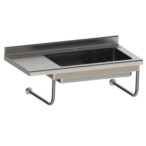 Tampo de bancada em aço inoxidável - TASB - SOFINOR SAS - para cozinha
