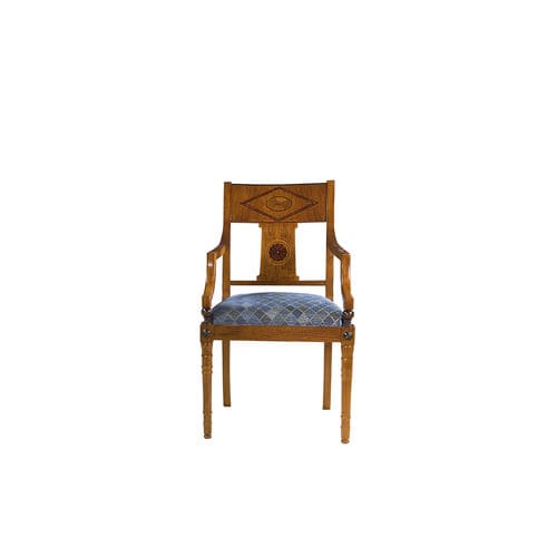 Cadeira de sala de jantar clássica - DAMIAN - ACANTO - para ambiente interno / em tecido / com base em faia