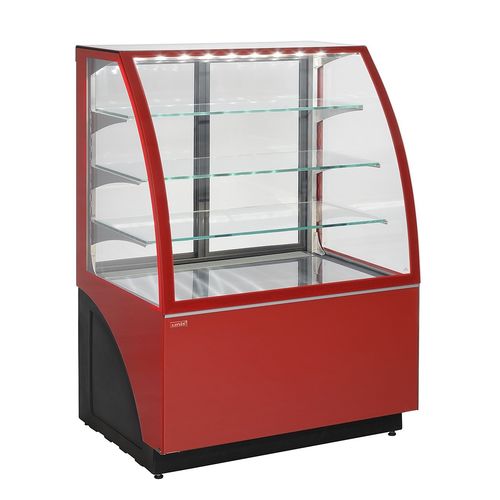Vitrina refrigerada tipo balcão - ALDAN LUX - UNIS COOL - para confeitaria / para padaria / para restaurante