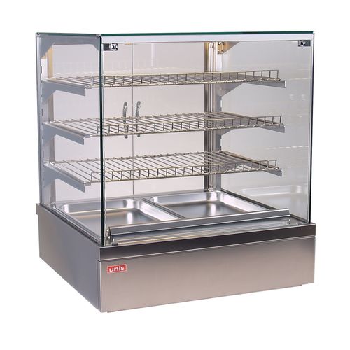Vitrina de aquecimento tipo balcão - THAYA HOT - UNIS COOL - exposta / da linha comercial