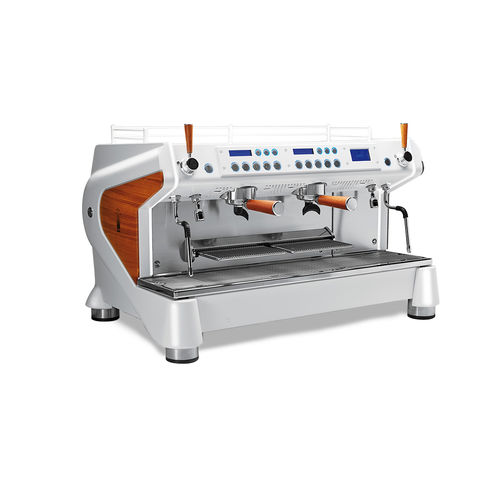 Máquina de café expresso - MONTE CARLO WHITE&WOOD - CONTI - profissional / automática / de 2 grupos
