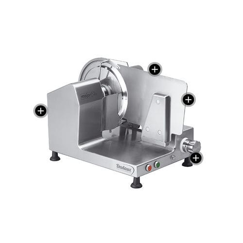 Fatiador para presunto - MAJOR SLICE 300V - DADAUX SAS - automático / profissional / com disco de corte