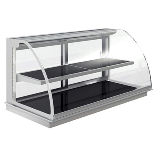 Vitrina de aquecimento tipo balcão - DROP-IN ELEGANCE - EMAINOX SRL - de estante / com iluminação embutida / da linha comercial