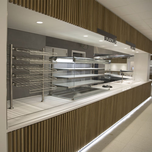 Vitrina refrigerada tipo balcão - DROP-IN ELEGANCE - EMAINOX SRL - para loja / para restaurante / para cozinha profissional