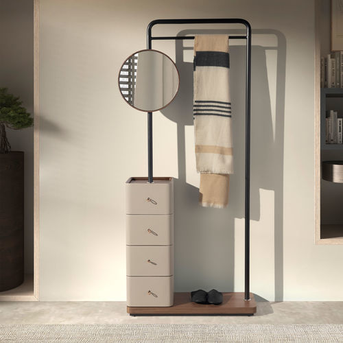 Cabideiro de piso - 3281 - Angel Cerdá - contemporâneo / de design minimalista / em aço