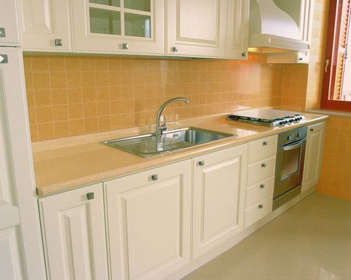 Placas de revestimento em terrazzo - grandinetti srl - fosca / para cozinha / de parede