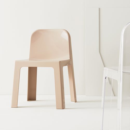 Cadeira contemporânea - TRONO - SEGIS - para ambiente interno / em tecido / em couro sintético