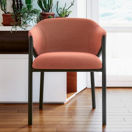 Cadeira contemporânea - HAMMER-S - SEGIS - para ambiente interno / em tecido / em couro