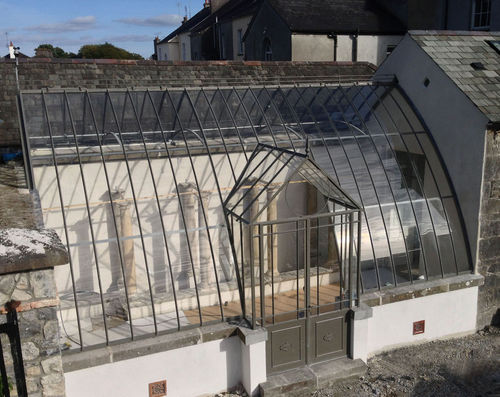Estufa botânica - HYBRID - SERRES ET FERRONNERIES D'ANTAN - para plantas ornamentais / modelo capela / em vidro