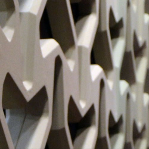 Painel decorativo de revestimento - ARABESQUE - 3D surface - de parede / para ambiente interno / em argamassa com fibras