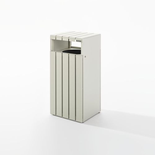 Lixeira metálica - LITTER BIN .080 - URBANTIME - para ambiente interno / para espaço público / contract