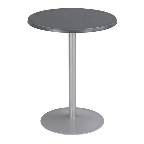 Mesa de lanchonete contemporânea - ENTOURAGE™ - Safco - em laminado / com base em aço / redonda
