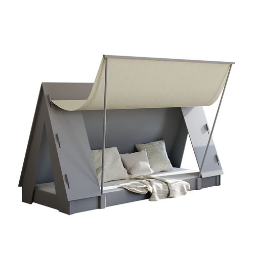 Cama de solteiro - tente montessori - MATHY BY BOLS - contemporânea / infantil / em tecido