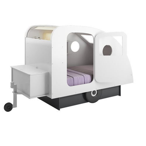 Cama modelo trailer - CAR 90F - MATHY BY BOLS - de solteiro / contemporânea / infantil