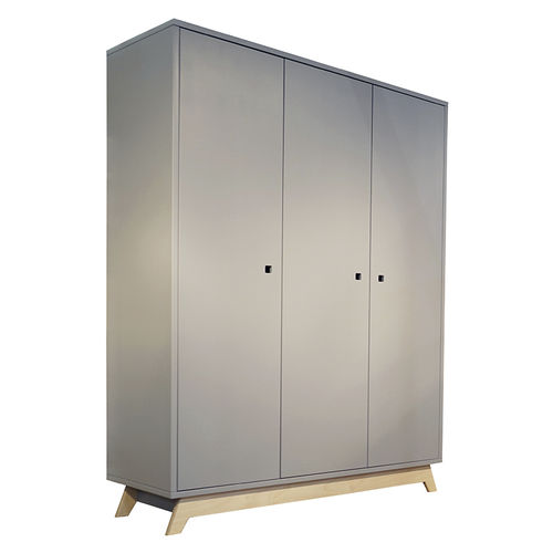 Guarda-roupa contemporâneo - MADAVIN ARM 3P - MATHY BY BOLS - em MDF / com portas de abrir / infantil