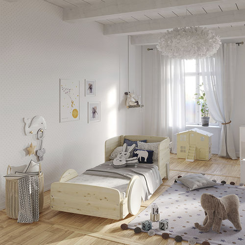 Quarto infantil cinza - DISCOVERY - MATHY BY BOLS - branco / em pinho / em MDF
