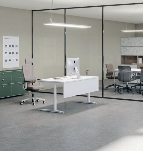 Poltronas de escritório contemporânea - NEWBACK - Viasit GmbH - em tecido / em material plástico / ergonômica