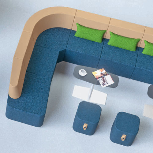 Sofá modular - ORGANIC - Viasit GmbH - contemporâneo / em espuma / modular