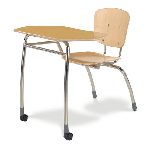 Cadeira contemporânea - CIVITAS SERIES AGILE COMBO UNIT - Virco - para ambiente interno / em compensado / em laminado de alta pressão
