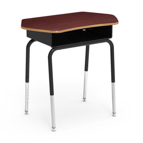 Mesa contemporânea - 785 HARD TOP COLLABORATIVE - Virco - em aço / em laminado de alta pressão / com base em aço