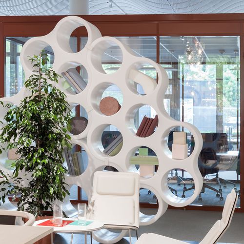 Estante modular - CLOUD - Haworth - contemporânea / em material plástico / da linha comercial