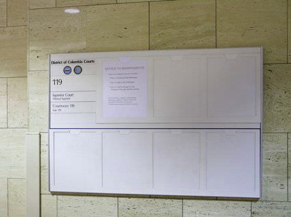 Painel informativo de parede - MODULAR - 2/90 Sign Systems - para ambiente interno / metálico