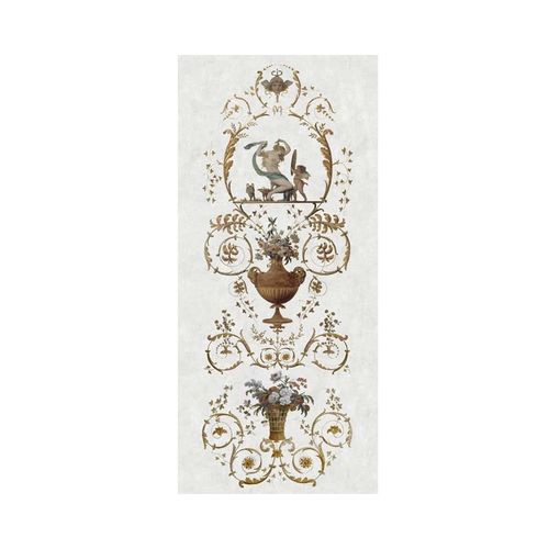 Painel decorativo de revestimento - BOUDOIR DE LA REINE - GROTESQUE N°6 - Papiers de Paris - de parede / de alta resistência / em madeira