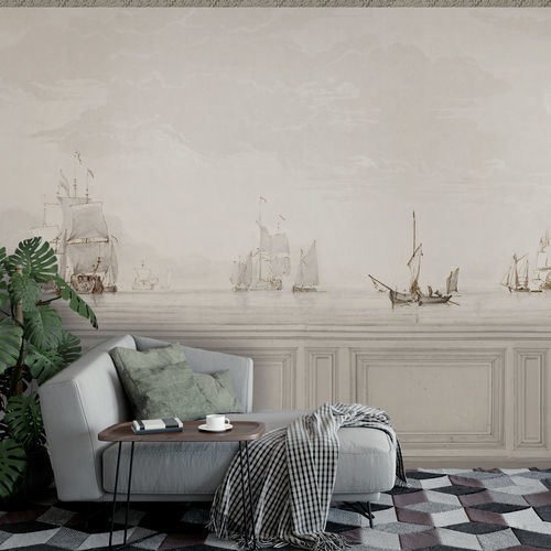 Papel de parede contemporâneo - CALM SEA - Papiers de Paris - com natureza / panorâmico / efeito de tecido