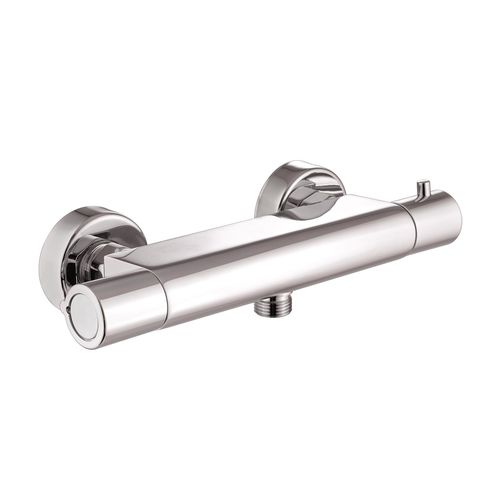 Misturador monocomando para box de banheiro - RIGOLETTO - CARIMALI design shower_space - de parede / termostático / em metal cromado