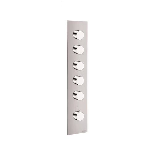Misturador monocomando para box de banheiro - 21059-CR - CARIMALI design shower_space - de parede / termostático / em metal cromado