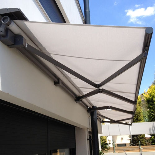 Toldo reto de braço pivotante - SVET - Shadelab - manual / motorizado / da linha comercial