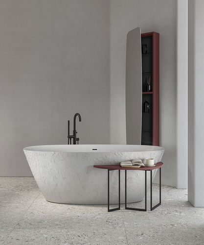 Banheira oval - TOUCHY - Fiora - freestanding / para residência / para uso profissional