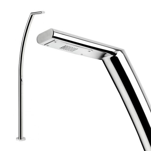 Chuveiro externo em aço inoxidável - YACHT M. - Inoxstyle