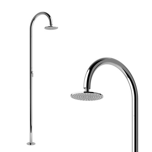 Chuveiro externo em aço inoxidável - SOLE M - Inoxstyle