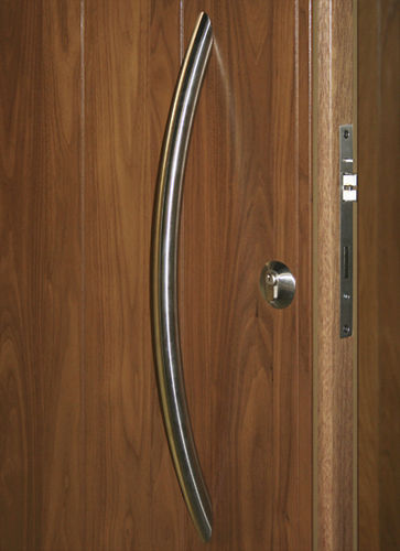 Puxador para porta - OPTION 14 - Urban Front - em aço inoxidável / contemporâneo