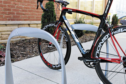 Bicicletário de piso - SCBR1600 - Maglin Site Furniture - para espaço público / em alumínio fundido / da linha comercial