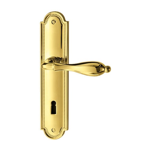 Maçaneta para porta - BELLE EPOQUE – S983 - JATEC - metálica / clássica / com fechadura