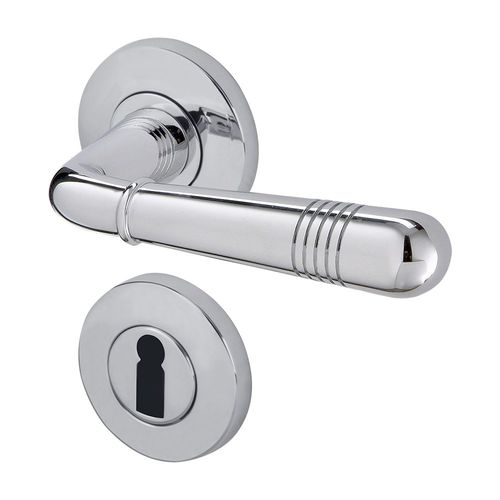 Maçaneta para porta - MONTPARNASSE - R391 - JATEC - metálica / contemporânea / acabamento dourado