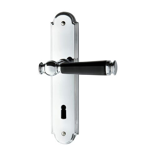Maçaneta para porta - SANSSOUCI – S990 - JATEC - metálica / em porcelana / clássica