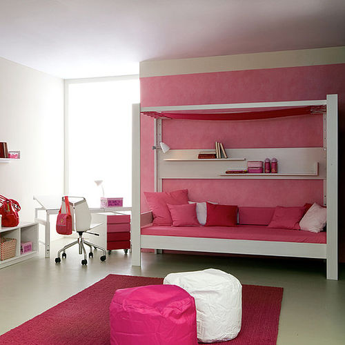 Cama com dossel - DEBE.DESTYLE : TEENAGERS 03 - de Breuyn Möbel GmbH - bicama / de solteiro / contemporânea