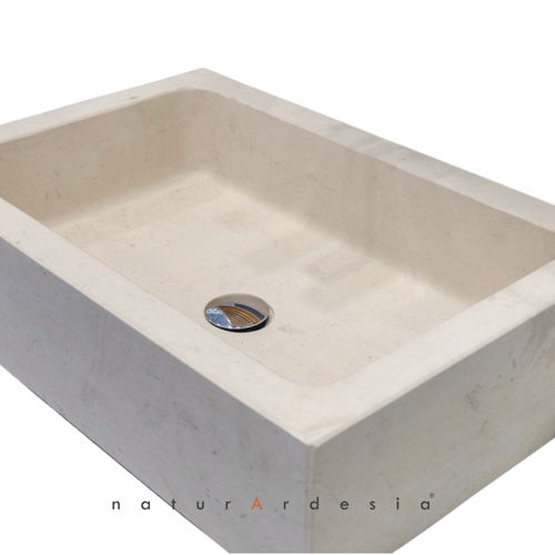 Cuba de apoio - VIRGINIA IN PERLA STONE - MAP Slate Srl - em pedra natural / por medida / made in Italy